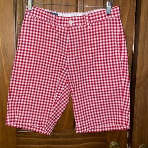 Shorts by Polo Ralph Lauren, Red/White check Sz 29